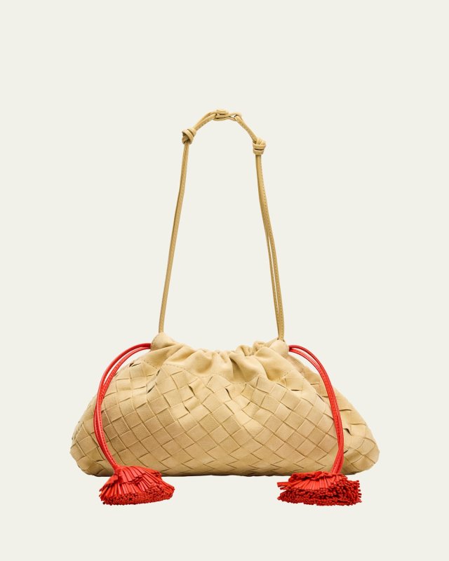 Soiree Dustbag Suede Pouch Bag